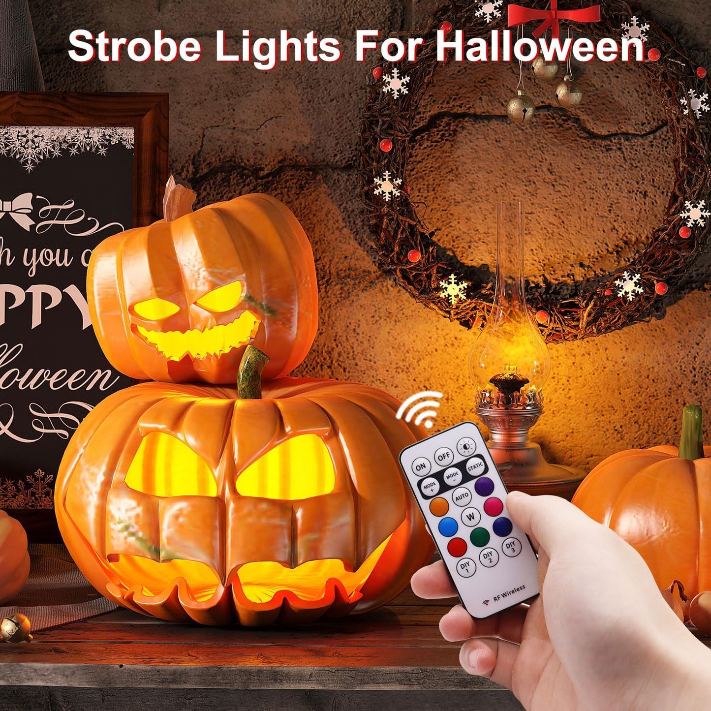 4PCS Wireless LED Strobe Lights with Remote Control, 8 Colors USB Charing Waterproof Anti-Collision Led Emergency Warning Lights for Car Motorcycle Drone Aircraft Bike